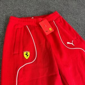 PUMA Scuderia Ferrari Race Sweatpants Red Mens XL Rosso Corsa 538165-02 NWT